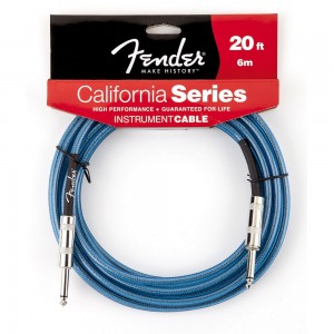 Інструментальний кабель FENDER CALIFORNIA INSTRUMENT CABLE 20 LPB